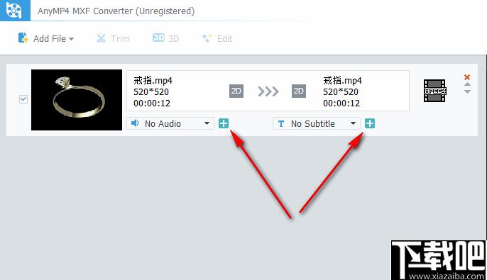 AnyMP4 MXF Converter下载,MXF转换,视频转换,视频处理,视频播放