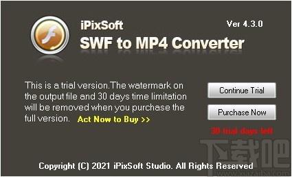 iPixSoft SWF to MP4 Converter下载,SWF转MP4软件,视频转换