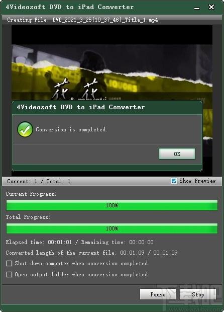 4Videosoft DVD to iPad,DVD转iPad,视频转换